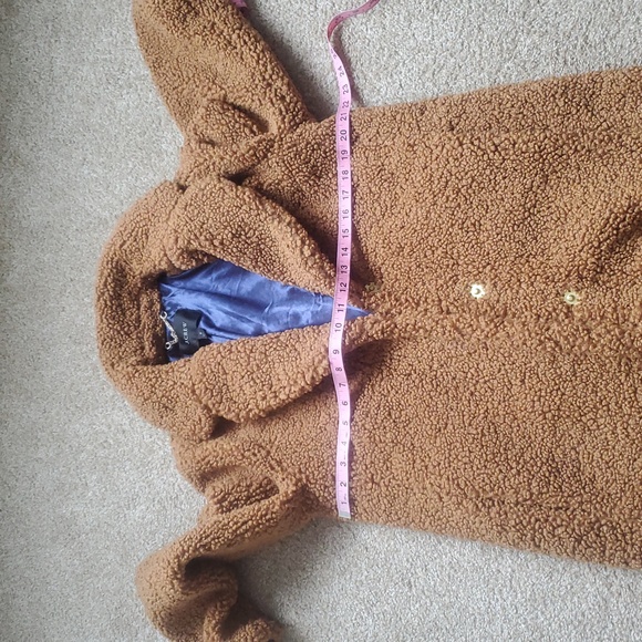 J. Crew Tan Teddy Coat - Picture 8 of 9